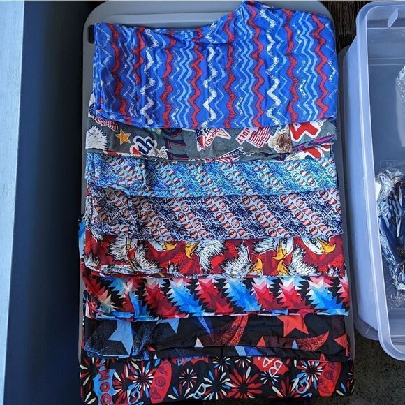 lot of 9 TC lularoe leggings - Picture 2 of 9